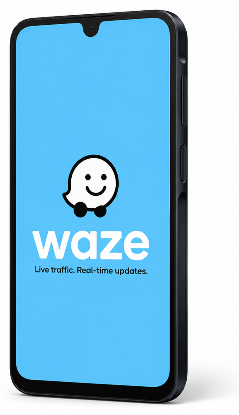 Waze Device — Simple In-Car Navigation